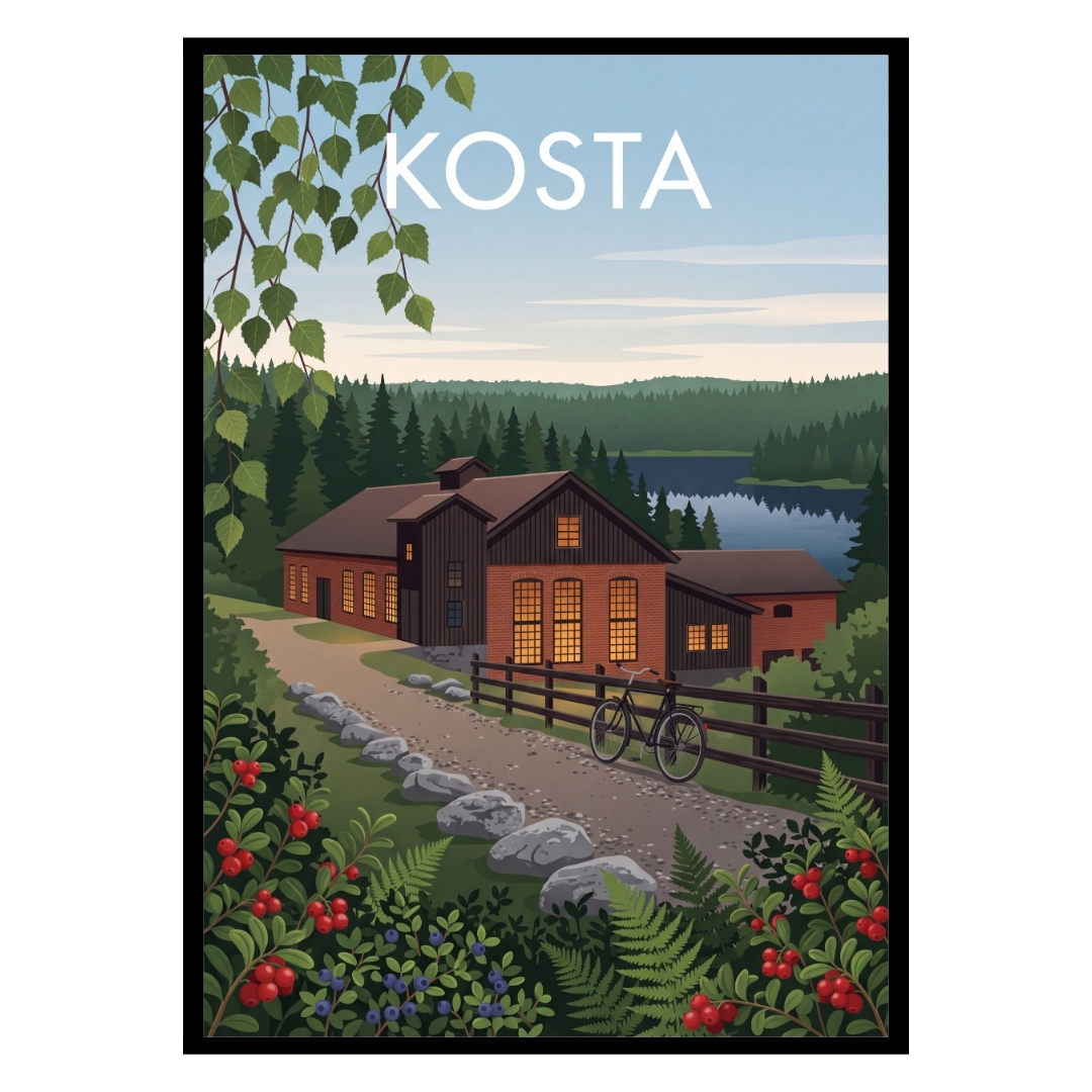 Kosta Sweden Poster Poster