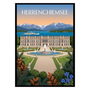 Herrenchiemsee Palace Germany Poster