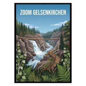 Zoom Gelsenkirchen Germany Poster