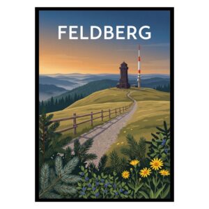 Feldberg Peak Germany Poster