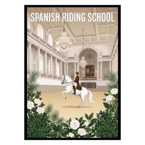 Spanish Riding School Austria Poster