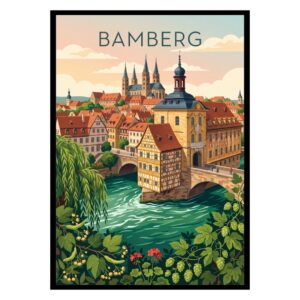 Old Town Hall Bamberg Germany Poster