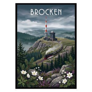 Brocken Mountain Germany Poster