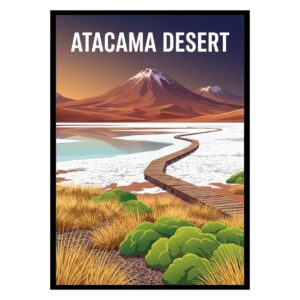 Atacama Desert Chile Poster