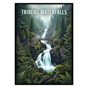 Triberg Waterfalls Germany Poster