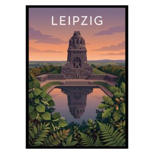 Völkerschlachtdenkmal Leipzig Germany Poster
