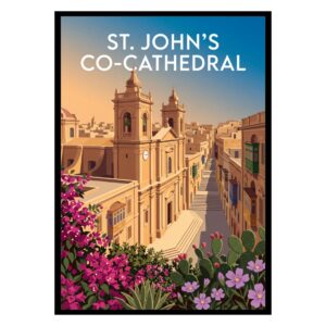 St. John's Co-Cathedral Malta Poster