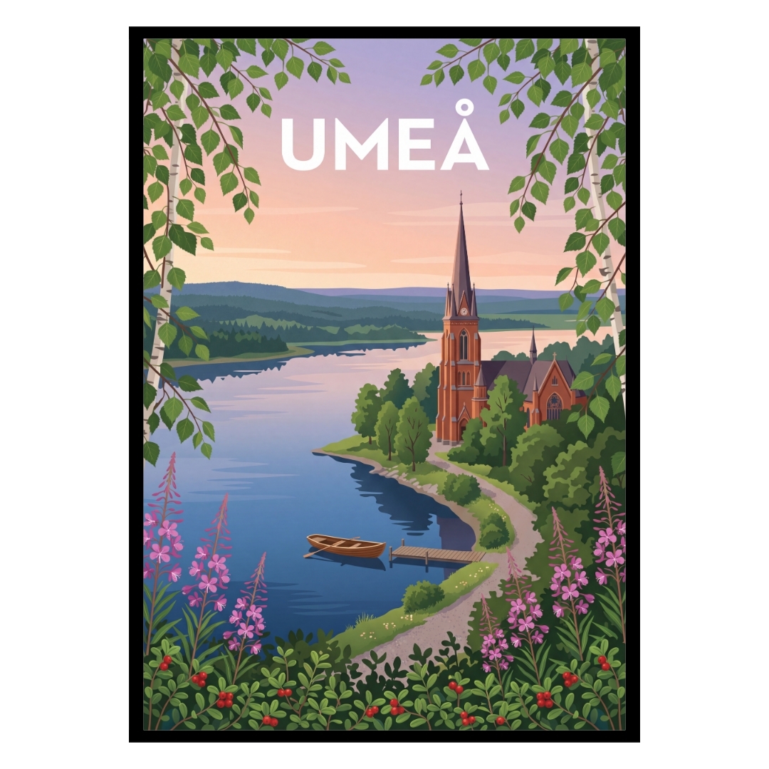 Umeå Sweden Poster Poster