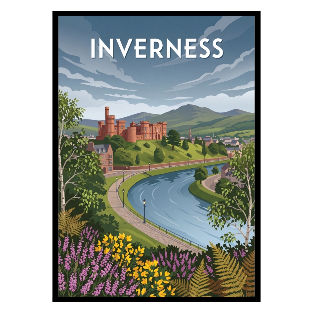 Inverness Scotland Poster