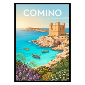 Comino Malta Poster
