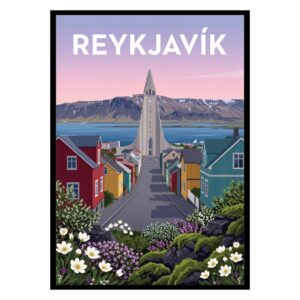 Reykjavík Iceland Poster