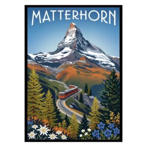 Matterhorn Peak Switzerland Poster