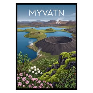 Myvatn Iceland Poster