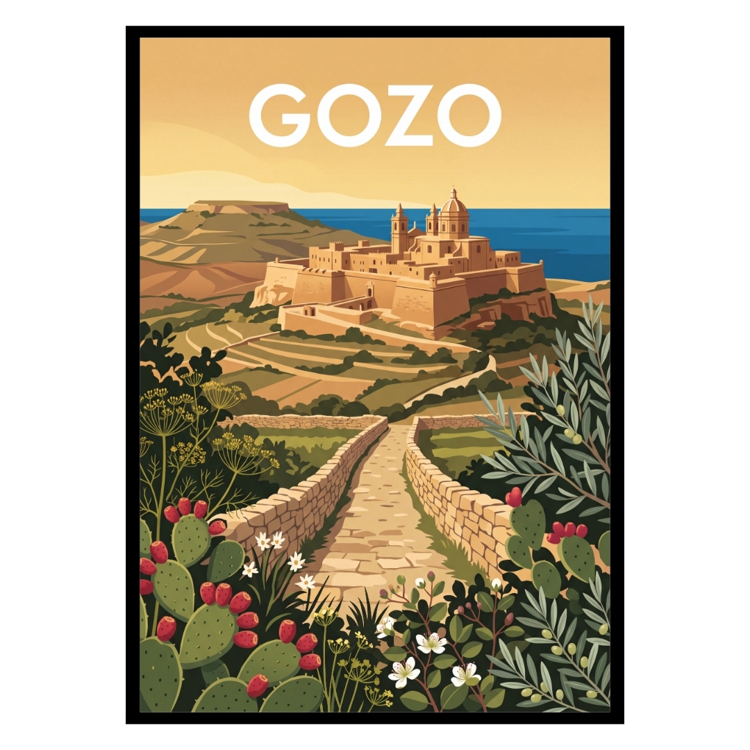 Gozo Malta Poster