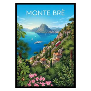 Monte Brè Switzerland Poster