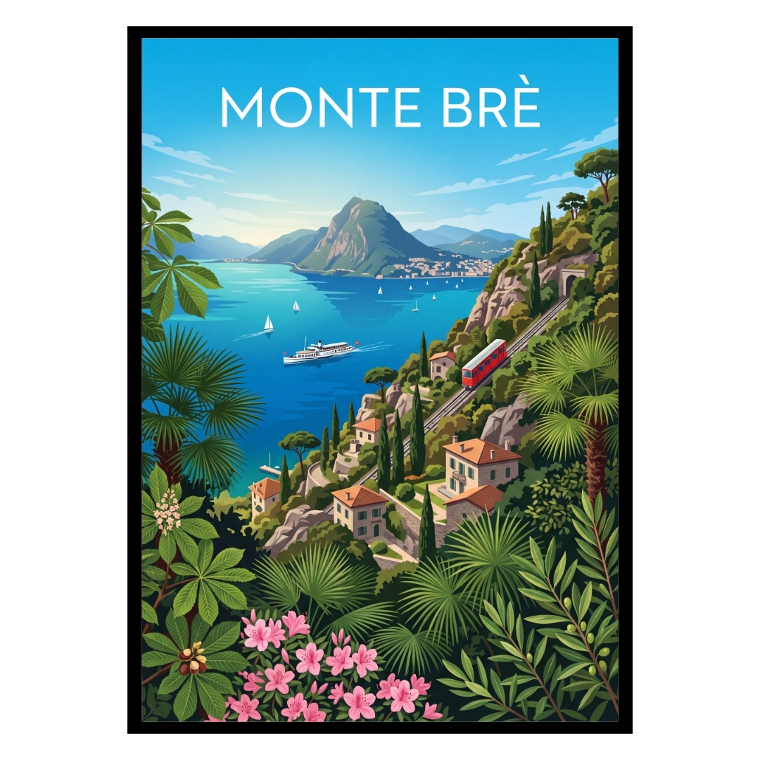 Monte Brè Switzerland Poster