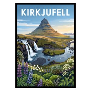 Kirkjufell Iceland Poster