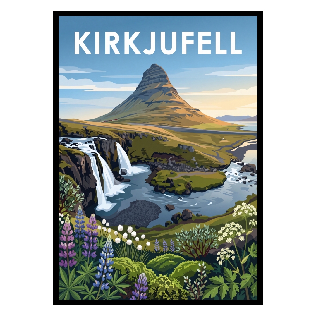 Kirkjufell Iceland Poster