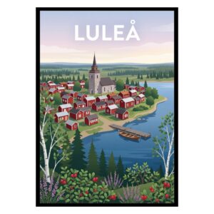 Luleå Sweden Poster Poster