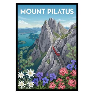 Mount Pilatus Switzerland Poster