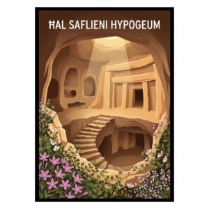 Ħal Saflieni Hypogeum Malta Poster