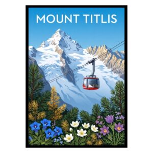 Mount Titlis Switzerland Poster