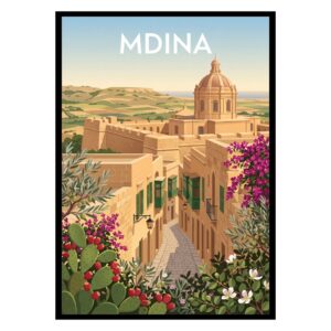 Mdina Malta Poster